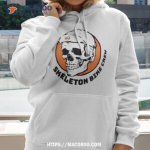 Skeleton Bike Crew Halloween Shirt