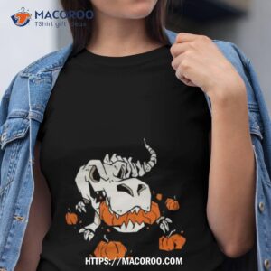 Skeleton Dinosaur Halloween Shirt Skeleton Dinosaur Halloween Shirt