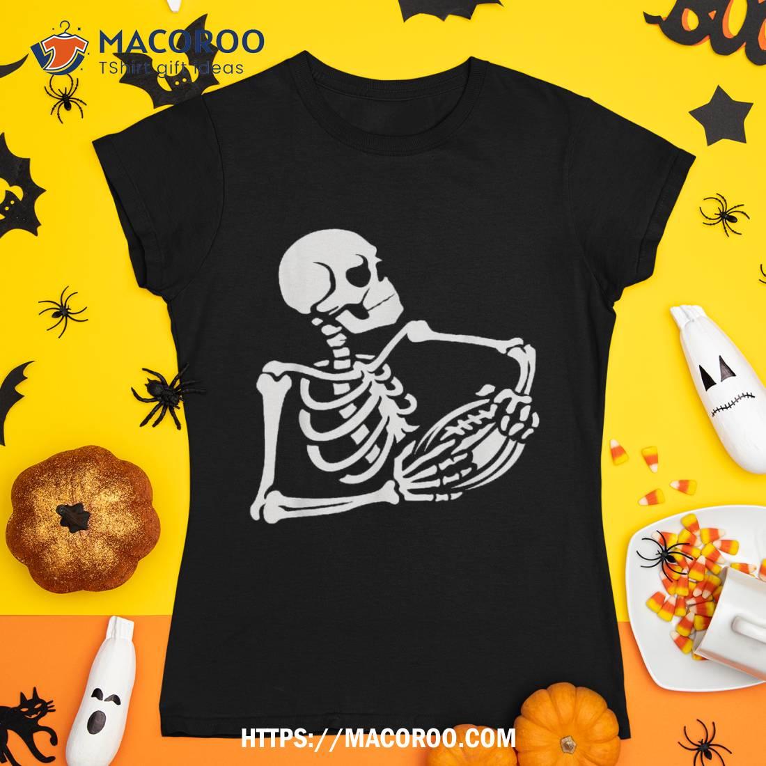 Football Sugar Skull T-Shirts for Sale