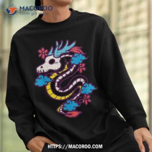 skeleton sugar skull dragon halloween dia de los muertos shirt skeleton masks sweatshirt