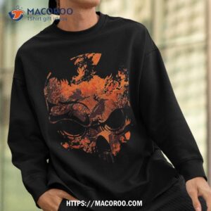 skull crow dawn costume cool easy halloween gift shirt skeleton head sweatshirt