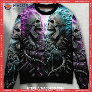 skull flaming ugly christmas sweater best christmas sweaters 1