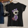 Skull Girl Halloween Costume Cute Skeleton Teddy Bear Shirt, Unique Halloween Gifts