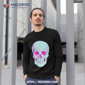 skull neon halloween shirt sweatshirt 1