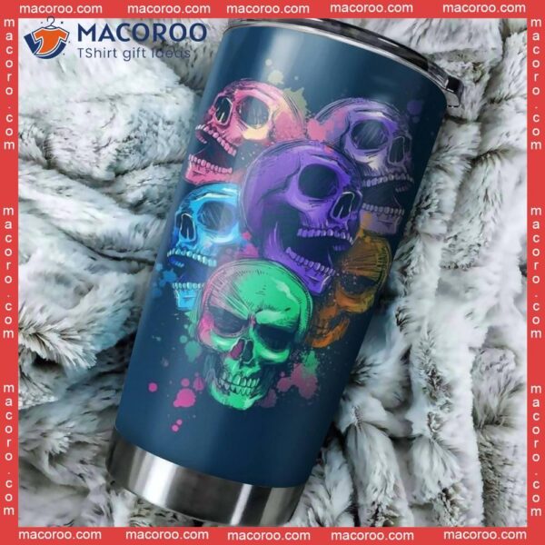 Skull Stainless Steel Tumbler