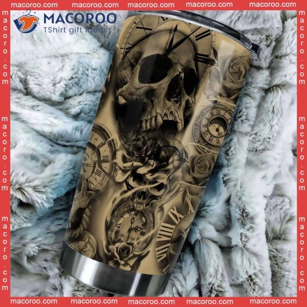 Skull Stainless Steel Tumbler