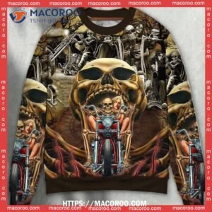 Skull Stay Wild Never Let Them Tame You Sweater Ugly Christmas, Marvel Christmas Sweater
