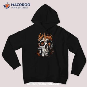 slayer amp acirc amp 128 amp 147 graphic halloween skull shirt halloween skull hoodie