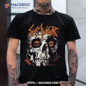 slayer amp acirc amp 128 amp 147 graphic halloween skull shirt halloween skull tshirt