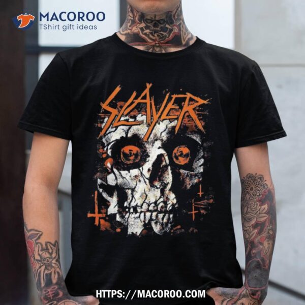 Slayer &acirc;€“ Graphic Halloween Skull Shirt, Halloween Skull