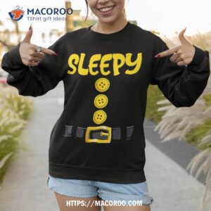 sleepy dwarf halloween costume funny gift idea shirt best halloween gifts for adults sweatshirt