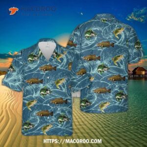 Smallmouth Bass Fishing Hawaiian Shirt