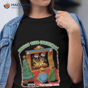 smells like christmas shirt tshirt