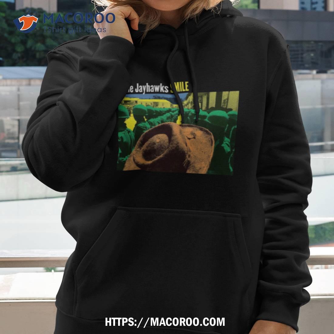 Smile From The Jayhawks Green Line Shirt Smile From The Jayhawks Green Line Shirt