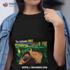 Smile From The Jayhawks Green Line Shirt