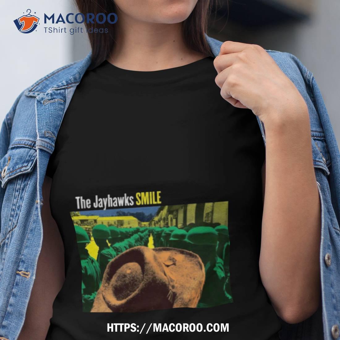 Smile From The Jayhawks Green Line Shirt Smile From The Jayhawks Green Line Shirt
