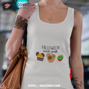snack goals halloween shirt tank top 4