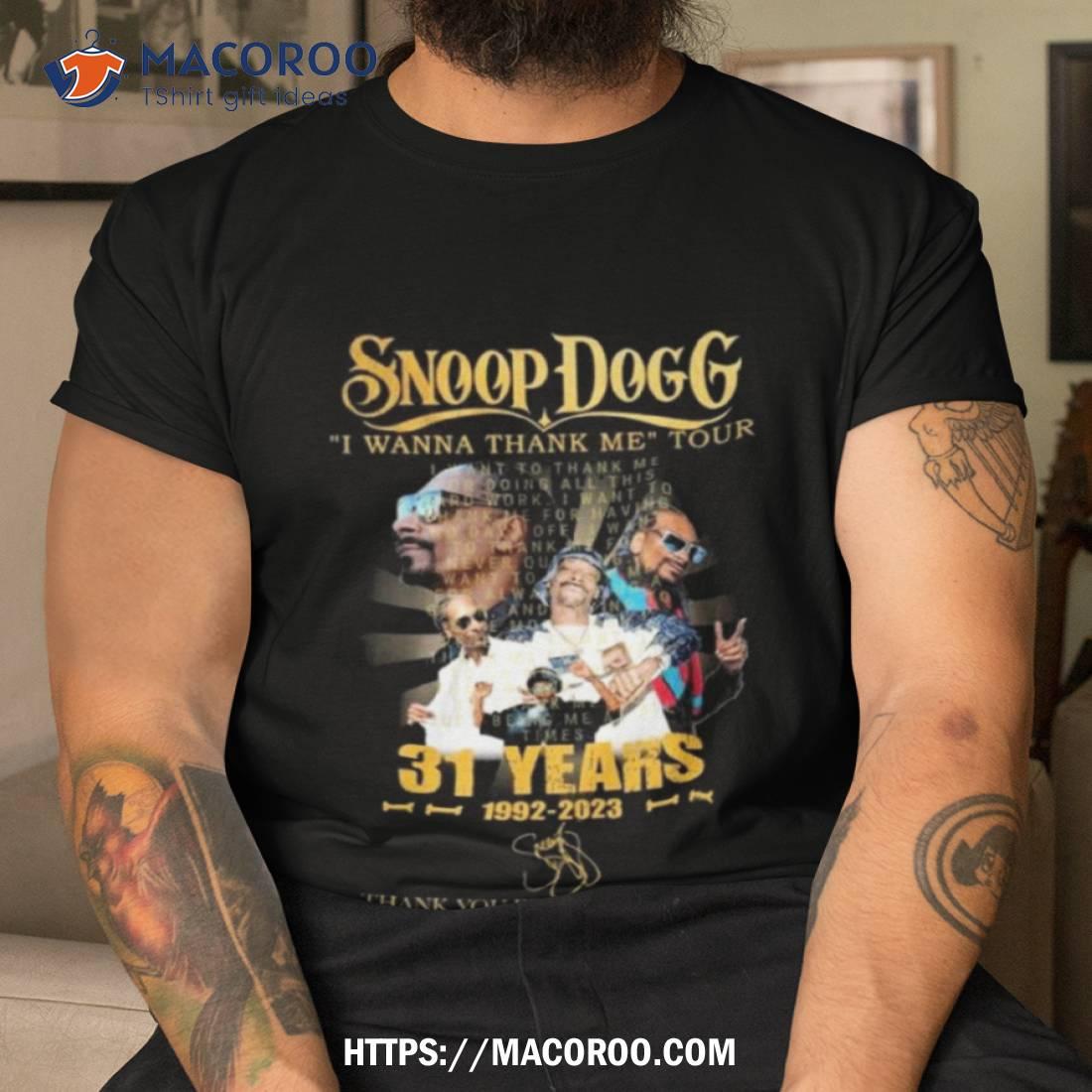 Snoop Dogg I Wanna Thank Me Tour 31 Years 1992 2023 Memories