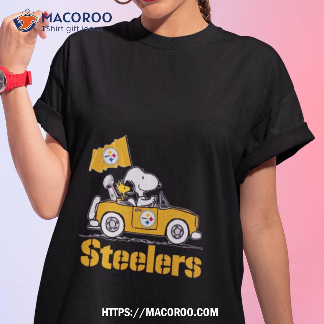 Snoopy And Woodstock The Pittsburgh Steelers T Shirt