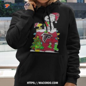 snoopy atlanta falcons christmas shirt hoodie 2