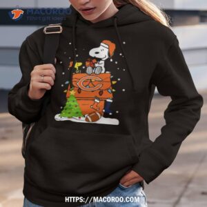 snoopy chicago bears christmas shirt hoodie 3