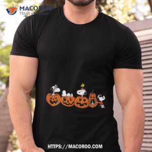 Snoopy Dog Peanuts Autumn Pumpkins Halloween 2023 Shirt