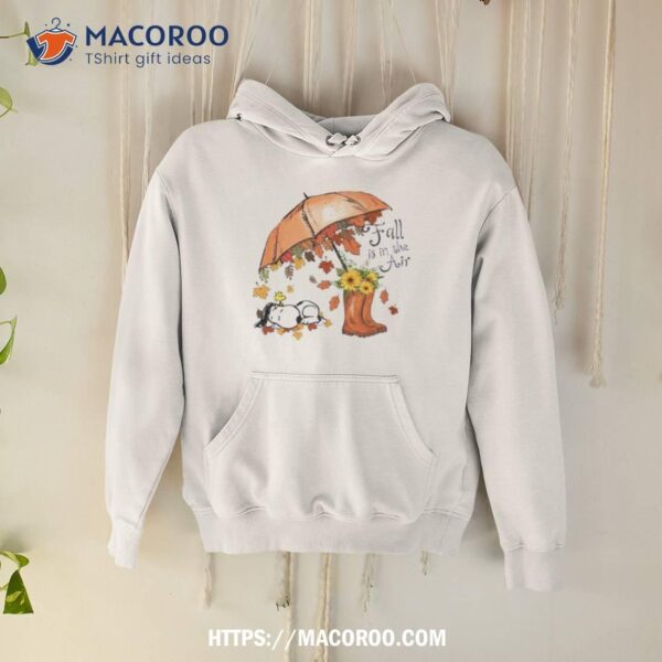 Snoopy Fall Is In The Air 2023 Shirt