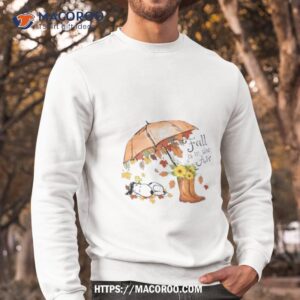 snoopy fall is in the air 2023 shirt sweatshirt