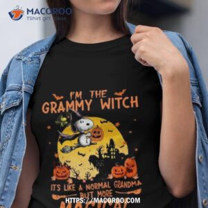 Snoopy Halloween I’m The Grammy Witch It’s Like A Normal Grandma But More Magical 2023 Shirt Snoopy Halloween I’m The Grammy Witch It’s Like A Normal Grandma But More Magical 2023 Shirt
