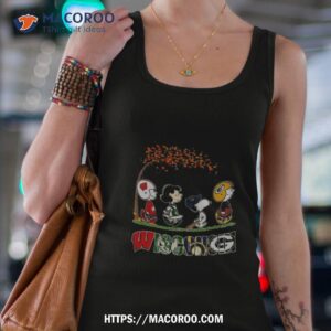 Snoopy Peanuts Loves Fall And Wisconsin Green Bay Packers Milwaukee Bucks Brewers Shirt 3 snoopy peanuts loves fall and wisconsin green bay packers milwaukee bucks brewers shirt tank top 4