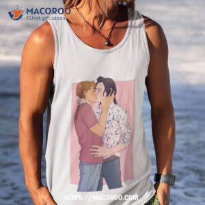 snowbaz kiss scene carry on shirt tank top