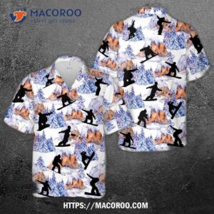 Snowboarder Hawaiian Shirt