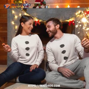 snowman costume shirt three black buttons on white snow man shirt sweatshirt