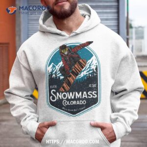 Snowmass Colorado Snowboarding Shirt