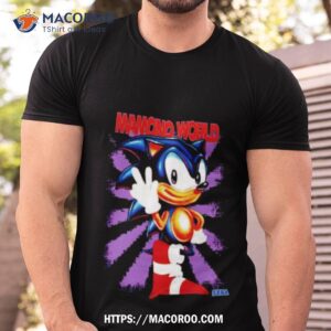 sonic mamono world shirt tshirt