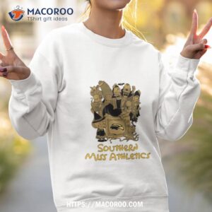 southern miss athletics the simpsons halloween shirt sweatshirt 2