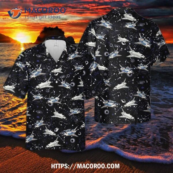 Space Shuttle Atlantis Hawaiian Shirt