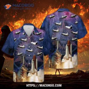 Space Shuttle Columbia Hawaiian Shirt