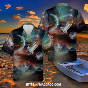 Space Shuttle Discovery Hawaiian Shirt