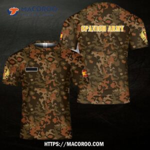 Spanish Army Sahara Camo 3D T-Shirt