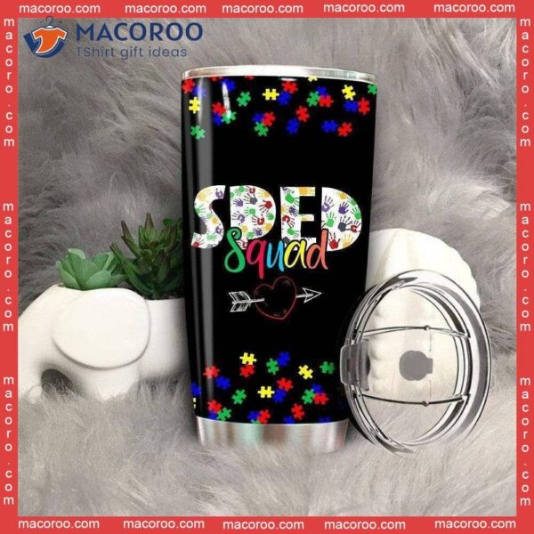 Sped Squad Special Education Teacher Stainless Steel Tumbler