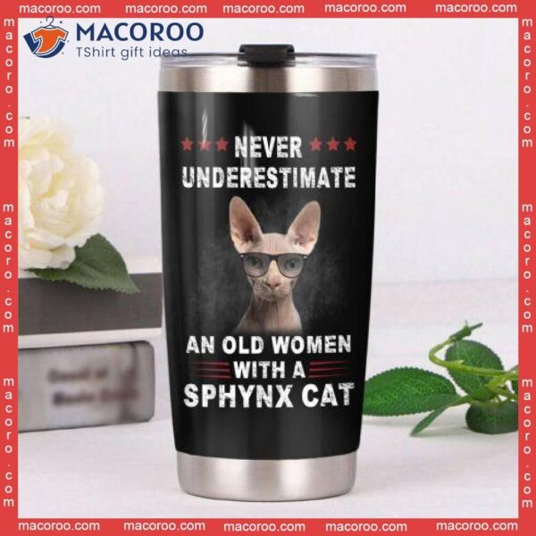 Sphynx Cat Stainless Steel Tumbler