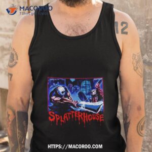 splatterhouse horror halloween shirt tank top