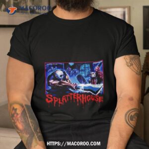 splatterhouse horror halloween shirt tshirt