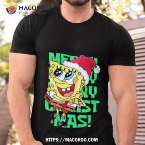 Spongebob Christmas Graphic Halloween Shirt