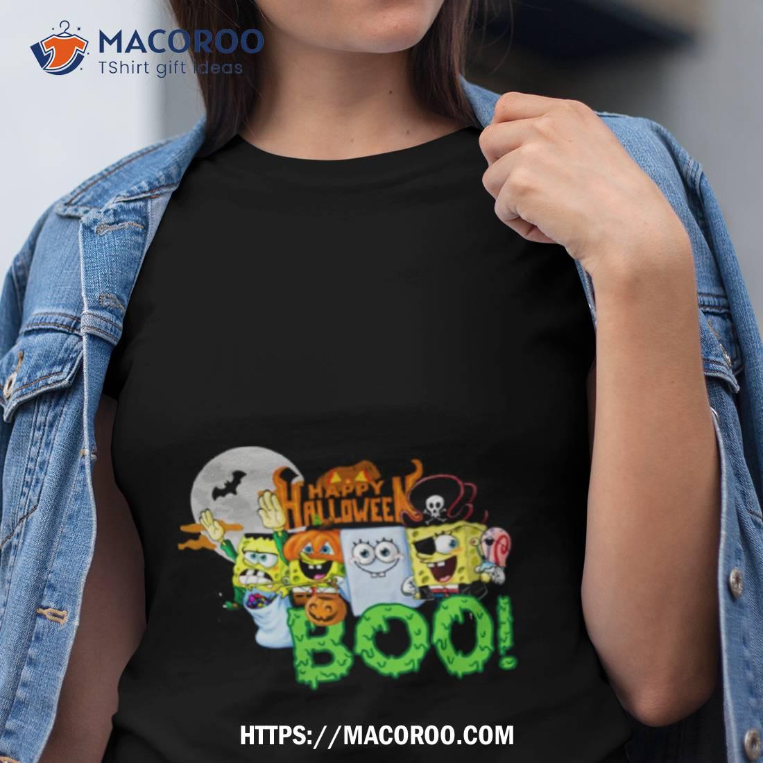 Spongebob Halloween Happy Halloween Day Shirt Spongebob Halloween Happy Halloween Day Shirt
