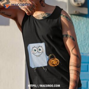 spongebob halloween shirt tank top 1