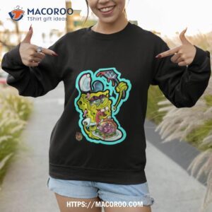 Spongebob Zombie Halloween Shirt 2 spongebob zombie halloween shirt sweatshirt