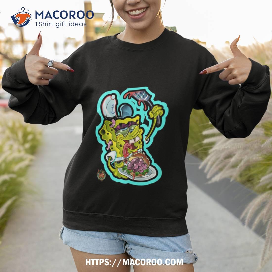 Spongebob Zombie Halloween Shirt Spongebob Zombie Halloween Shirt