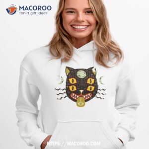 spooky cat halloween shirt hoodie 1